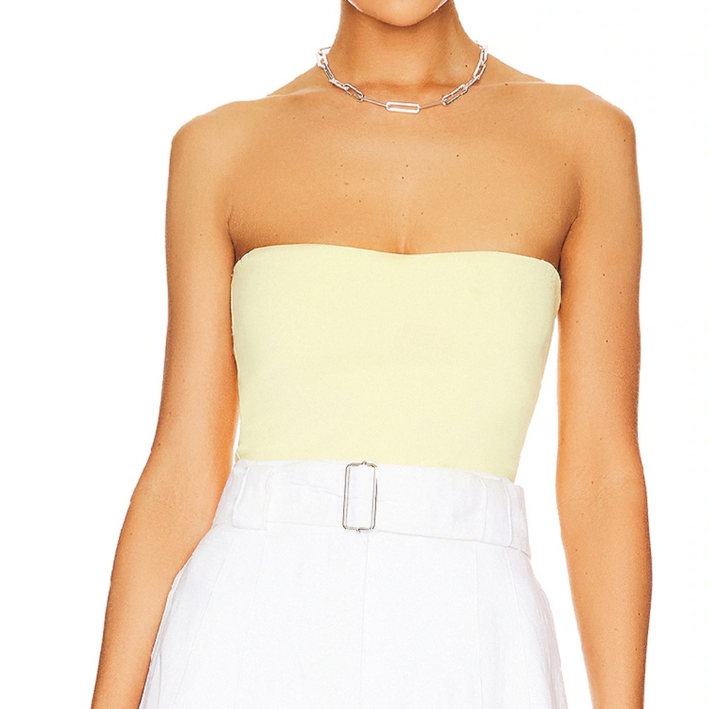 A.L.C. Dean Top in Citrine Yellow Size Small
